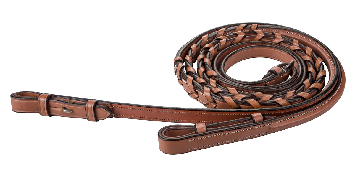 Laureate by Henri de Rivel Raised Fancy-Stitched Laced Reins