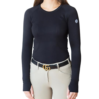 TKEQ Ladies’ Kennedy Seamless Long Sleeve Top