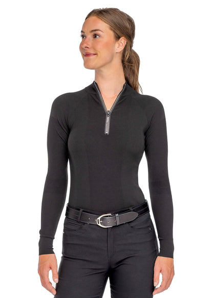 Kastel Denmark Ladies’ 1/2-Zip Knit Pullover - "Karina"