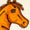 Hand-Painted Horse Wreath Ornament